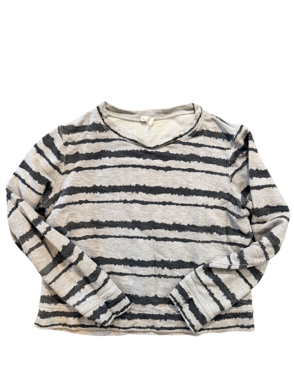 ALC Striped Knit Long Sleeve Top